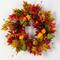 24" Maple Leaf & Berries Fall Artificial Wreath
